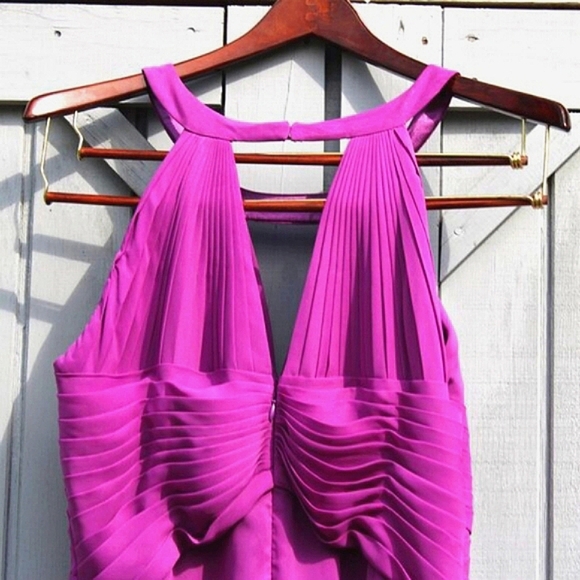 Alicepub Purple Halter Maxi Dress – Size 16 – Bridesmaid | Prom | Formal - Picture 4 of 7